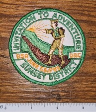 Sunset District Boy Scouts of America Invitation to Adventure DAC Council 1963  picture