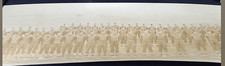 WW2 Era Panoramic Photograph 1942-1946 Group Army Fort Dix NJ David Pond Willis picture