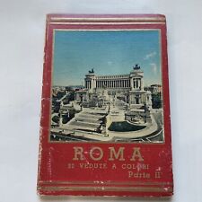 Vintage Rome Italy 1956 Roma 32 Vedute A Colori Parte II Color Photos Book picture