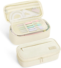 SUNEE Cute Pencil Case, Large Capacity Pencil Pouch, Big Storage Organizer for S picture