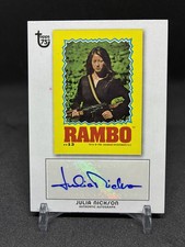 2013 Topps 75th Anniversary Pop Culture Auto Julia Nickson Auto Rambo (A) picture