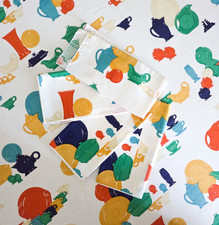Fiesta Dinnerware Bright Tablecloth and Napkins by Dakotah for Bloomingdale's picture
