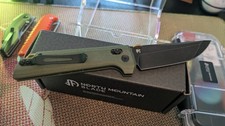 *LBNIB* North Mountain Blades - Chop 2 - SLD Magic - micarta (2406 GRMCT D2BK) picture