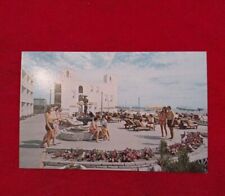 Postcard MD Ocean City Maryland Castle In The Sand Motel Beach #4 picture