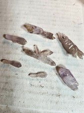 7 Quartz Scepter Crystals, Mule Creek, New Mexico  S10.12 picture