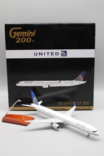 Gemini 200 United Airlines Boeing 757-300 N75858 Merger Globe Livery G2UAL498 picture