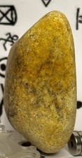Pre Historic Man Made Authentic Carved Ancient  Stone Effigy/ Figure,  8 oz  picture
