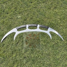 Handmade Klingon Bat'leth Replica Star Trek Inspired Stainless Steel Prop picture