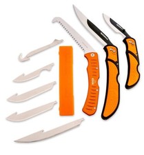 OUTDOOR EDGE RazorGuide Pak Hunting Knife Set with Lightweight Roll Pack - In... picture