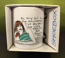 Hallmark Shoebox Greetings Using men Throwing Them Away Coffee Tea Cup Mug Gift picture