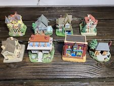Lot Of 8 Miniature Houses International Resourcing Services picture