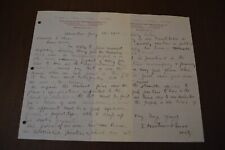 1911 Burlington County Safe Deposit & Trust Moorestown NJ Letter to Samuel Burr picture