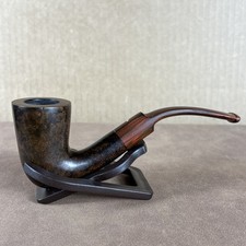 Dunhill Chestnut 4214 Group 4 Bent Dublin Cumberland Estate Tobacco Pipe picture