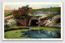 c1924 WB Postcard Lebanon PA Pennsylvania Oldest Tunnel in US picture