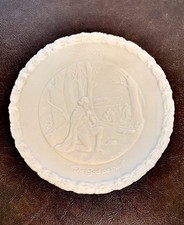 Fenton Portrait of Liberty Bicentennial Plate “In God We Trust” Milk Glass 8 In. picture