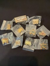 VTG Circus Model Builders Pin And Sells & Gray Wagon Charm Lot -10 Pc Set picture