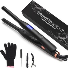 Hair Straightener Pencil Flat Iron, Ceramic Mini Small Flat Iron for Short Hair picture
