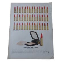 1964 Coty Duette Lipstick - Vintage Print Ad picture