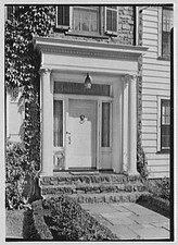 Photo:South Orange NJ 1941 Mrs C D Henley Residence Entrance Detail picture