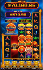 Fire Link China Street Cash Falls  skill game board slot machine  HiBet not HET picture