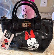 New Primark Minnie Mouse Purse with crossbody strap picture