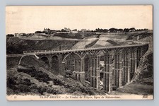 Saint Brieuc France Viadue De Toupin Railway Postcard ND Photo #12 Neurdein picture
