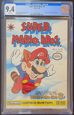 Super Mario Bros. #1 (1990 Valiant) CGC 9.4 WHITE PAGES picture