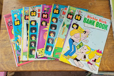 Harvey Comics RICHIE RICH - lot of 8 different #1 issues 1972-1975 - VG/FN-FN picture