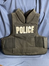 VTG 90s T.G. Faust Body Armor Vest Level IIIA Large Police Expired Collectible picture