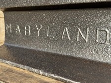 RARE { MARYLAND IIIIIIII 1916 } Railroad Train  Track ( Approximately 36 LBS ) picture