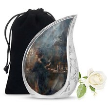 Tarot Urn For Ashes For Women Cremation Urn Dad Urn Burial Urn 10 Inch picture