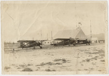 Alaska Airlines Origins McGee Airways Stinsons 1930s Vintage Photo Bush Plane picture