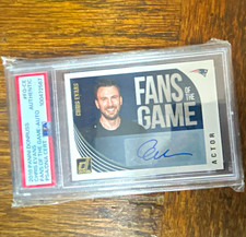 Panini 2018 Donruss Chris Evans Fans of the Game Auto FG-CE PSA 100472567 picture