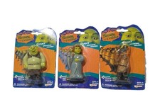 Lot 3 Sealed SHREK THE THIRD Giant Growing Figures 2007 Rand Shrek & Fiona 3-9