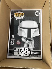 Funko POP Mega Star Wars Boba Fett 18” White Variant LE300 Pcs In Original Box picture