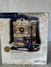 Dept 56 American Hero Comics Snow Village *Never Displayed*styrofoam/no sleeve  picture