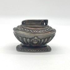 Vintage Ronson Georgian Silver Plated Table Lighter Urn Gadroon Art Deco USA picture