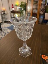 Crystal Compote Stemmed Bowl Oversized Goblet Party Swag type of Pattern 9