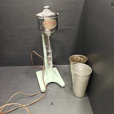Hamilton Beach Arnold No 17 Malt Mixer Milkshake Machine Green 1920s FOR PARTS picture
