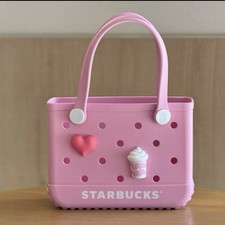 New Starbucks China 2025 Summer Frappuccino Party Pink Hand Bag picture