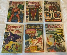 Fantastic Four Silver & Bronze Age Comic Book lot picture