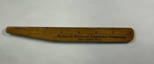 Springfield, Massachusetts Monarch Accident Insurance Co. Vintage Ruler Advert picture