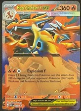 Mega Charizard Y ex 030 Black Star Promo Pokemon Card NM picture