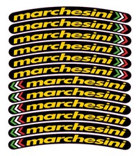 Marchesini Wheel Decals Rim Stickers Laminated Set Ducati 848 1098 1198 Monster picture