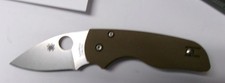 Spyderco C230GPBN15V Lil' Native CPM 15V & Brown G10 Handles Plain Edge NEW picture