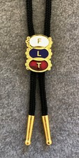 Odd Fellows Bolo Tie with Enamels picture