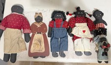 Unique, Rare American History African American Antique Doll Collection Handmade picture