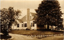 PC CPA US, MASS, NORWELL, HOME OF PROF L DAVIS, REAL PHOTO POSTCARD (b6405) picture
