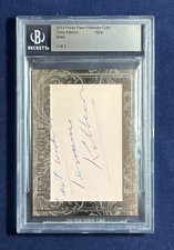 *RARE* Signed TERRY KILBURN Press Pass Platinum Cuts