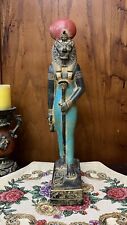 Large Goddess Sekhmet Statue with Egyptian Hieroglyphics from Ancient Egypt picture